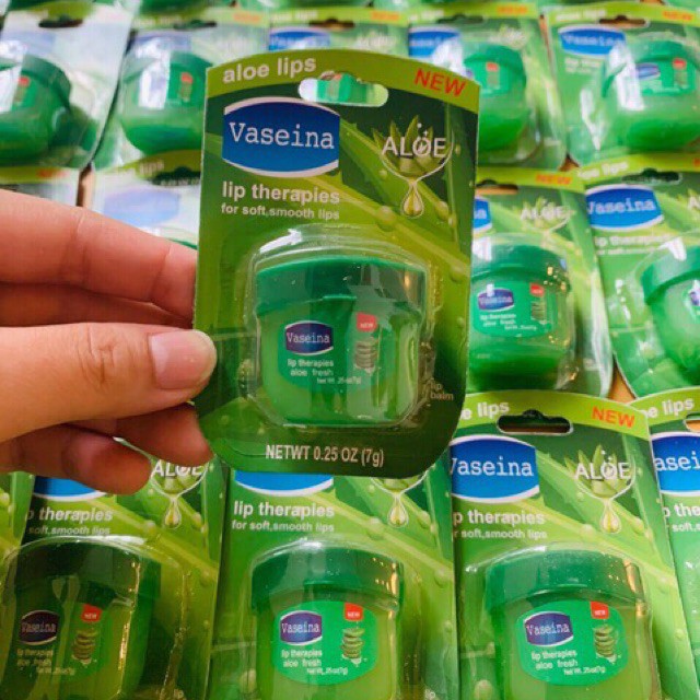 Sáp Dưỡng Môi Nha Đam Vaseina Mềm Môi Căng Mọng 7gr | BigBuy360 - bigbuy360.vn