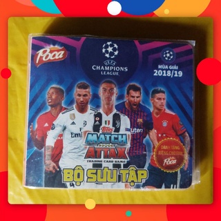 Full bộ sưu tập match attax phiên bản poca năm 2018-2019