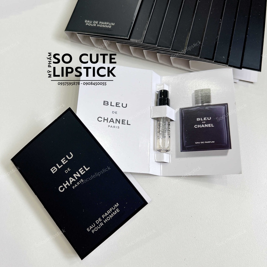 Vial nước hoa Chà neo Bleu EDP - Parfum [1.5ml]