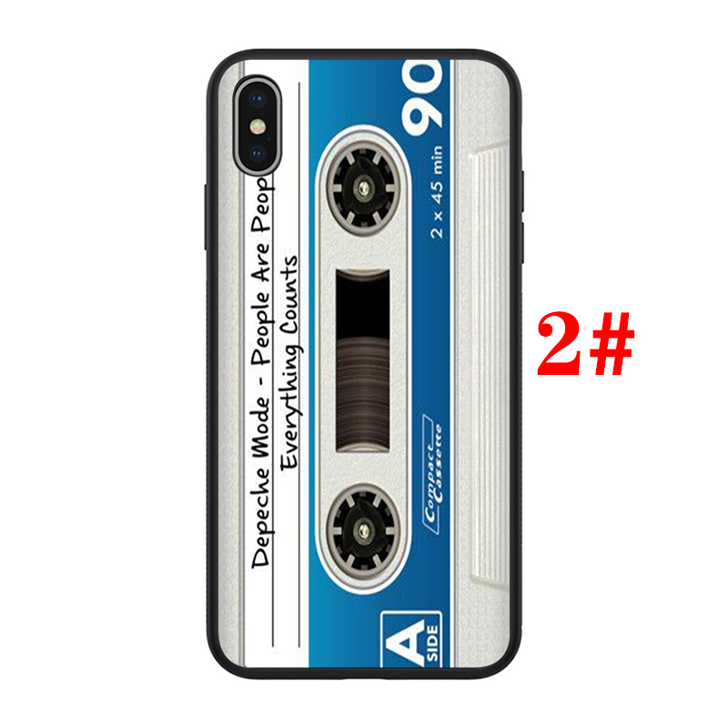 Ốp Điện Thoại Silicon Tpu Mềm Hình Băng Cassette Cổ Điển H10 Cho Iphone 11 12 Pro Mini Xs Max X Xr