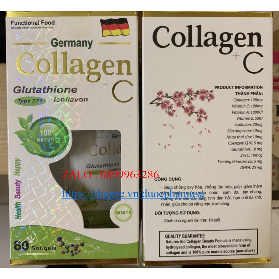 COLLAGEN +C giúp làm đẹp ,tăng cường nội tiết tố . | Thế Giới Skin Care