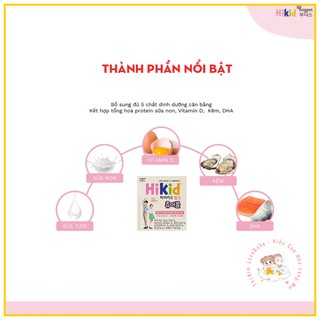 Sữa Hikid Viên Dạng Kẹo Cực Bổ Dưỡng [ hộp 60 viên]