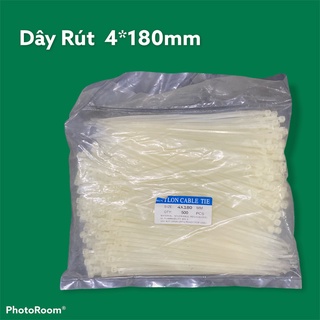 Dây rút nhựa 4*180mm