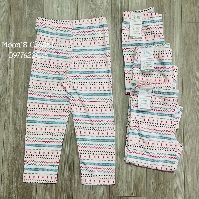 XD- Leggings lỡ 365Kids size 6y