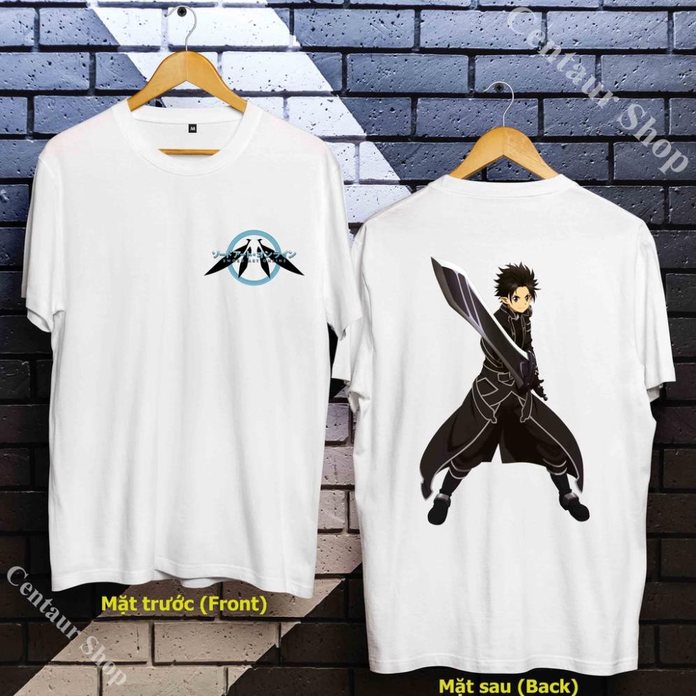 [ƯU ĐÃI] 🎁 Áo Kirito - Áo Sword Art Online - Kirito T-Shirt siêu đẹp - SAO-002