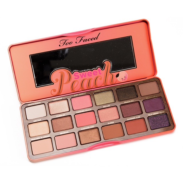 Bảng mắt sweet peach Toofaced