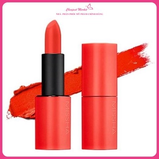 Son lì missha dare rouge màu cam san hô #16 living orange 3.5g