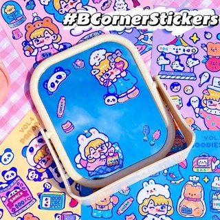Stickers Bé Gái Vui Nhộn
