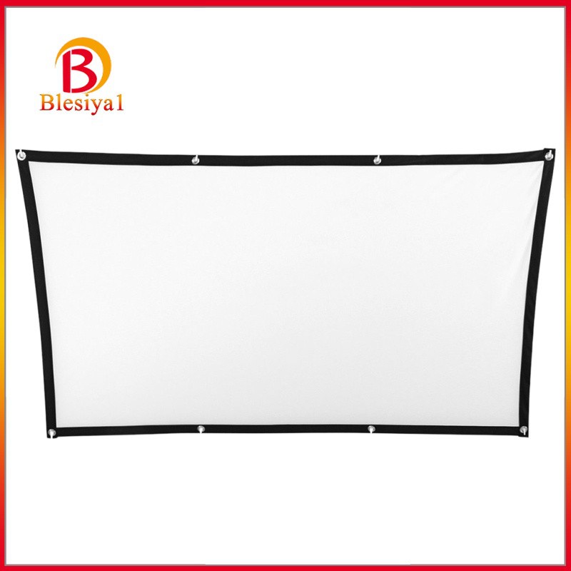 [BLESIYA1] Soft Projector Screen High Contrast Collapsible Hanging Hole Grommets 16:9 | BigBuy360 - bigbuy360.vn