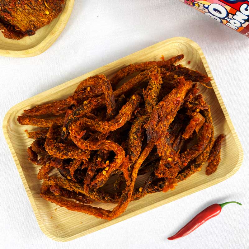 Khô bò que 250g LhyFood đồ ăn vặt Hà Nội vừa ngon vừa rẻ