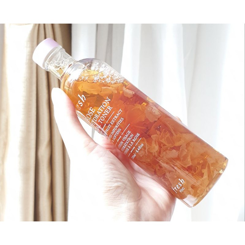 Nước hoa hồng Fresh Rose Deep Hydration Facial Toner 250ml