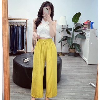 Quần đũi ống sớ cạp chun