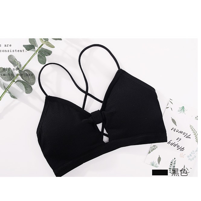 Áo ngực SUXI không gọng mềm mại phong cách hàn quốc