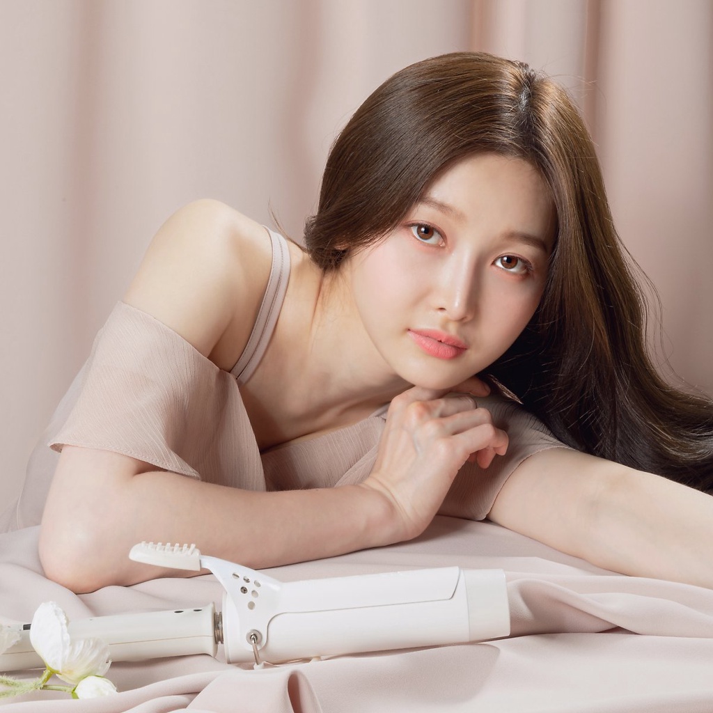 VODANA Máy uốn tóc 32mm 36mm Ivory Mood màu kem