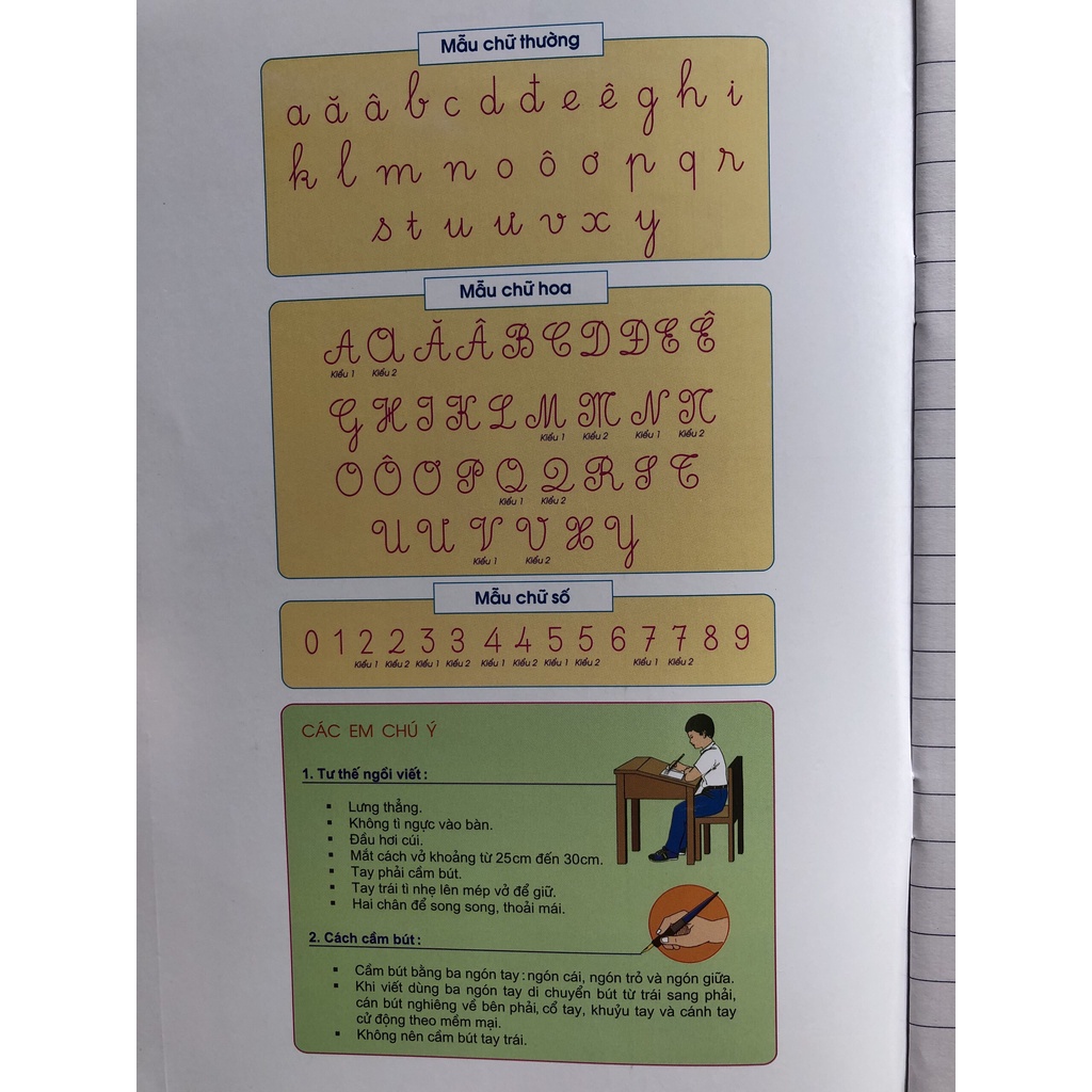 Sách - Vở ô li có mẫu chữ lớp 3 - Kết nối tri thức với cuộc sống