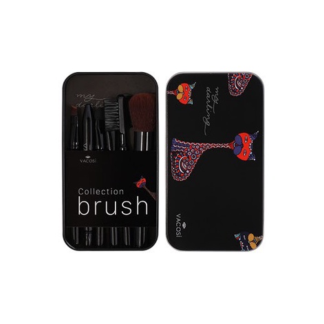 [CHÍNH HÃNG] Bộ cọ du lịch Vacosi My Darling Travel Brush Set 6 Cây - BC23
