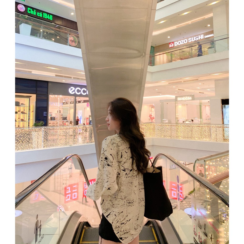 Áo sơmi oversize họa tiết vảy sơn A1795 SUSTORE | BigBuy360 - bigbuy360.vn