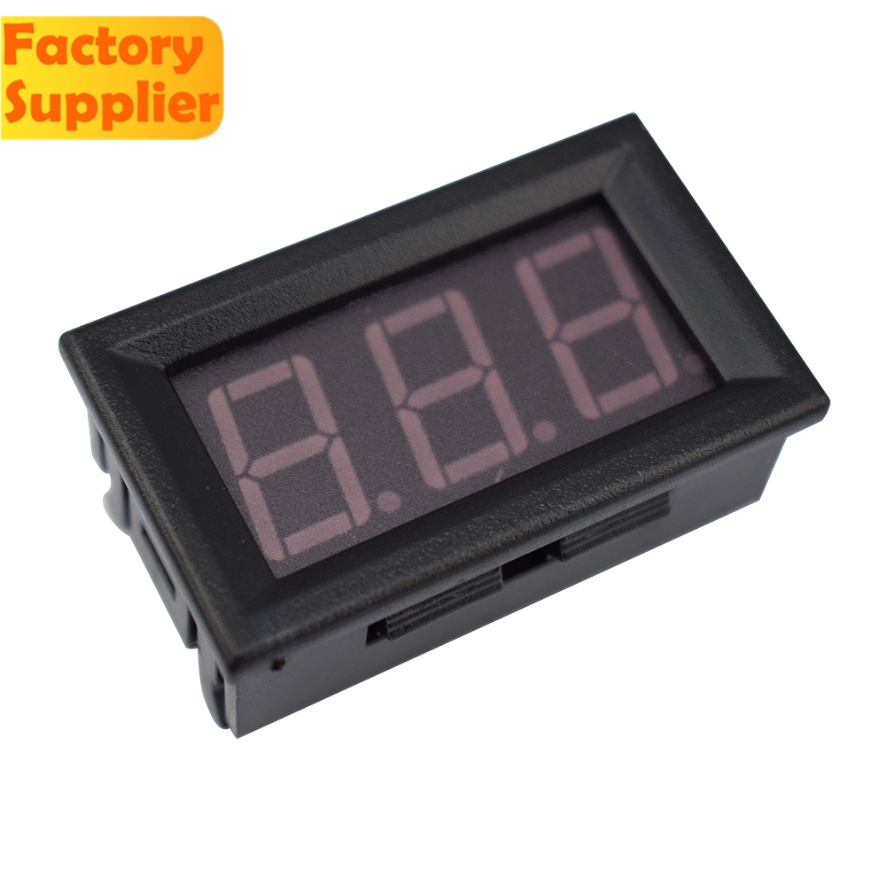 Volt kế kỹ thuật số pcbfun AC 70-500V 2 dây màn hình 0.56 inch 3 bit có LED cao cấp
