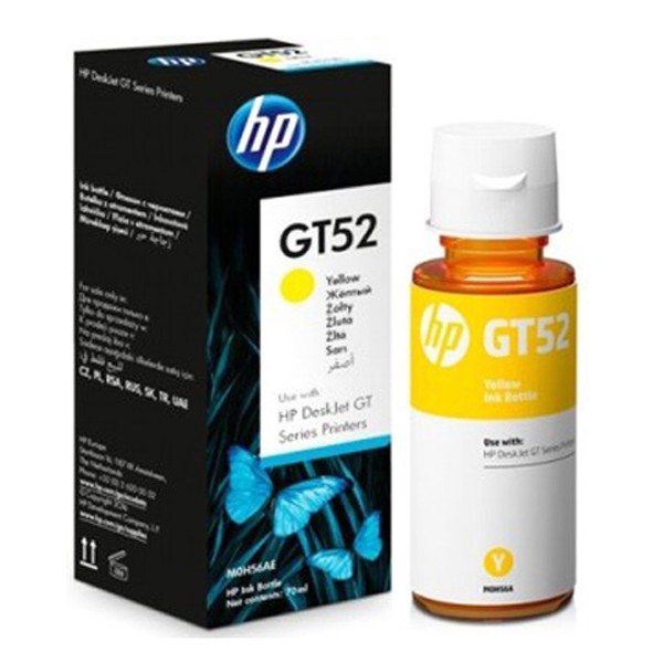 [ ELACE1 giảm 10% đơn 300K tối đa 2TR ]Mực hộp máy in phun HP GT52 (M0H56AA) Yellow