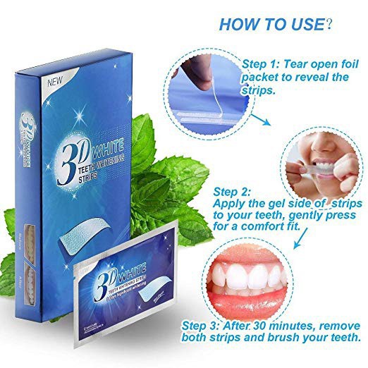 Miếng Gel Làm Trắng Răng 3D