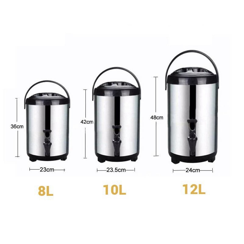 Bình ủ trà inox 6l 8l 10l 12l