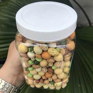 Combo 2 hủ đậu phộng mix nhiều vị từ 17 đến 21 vị