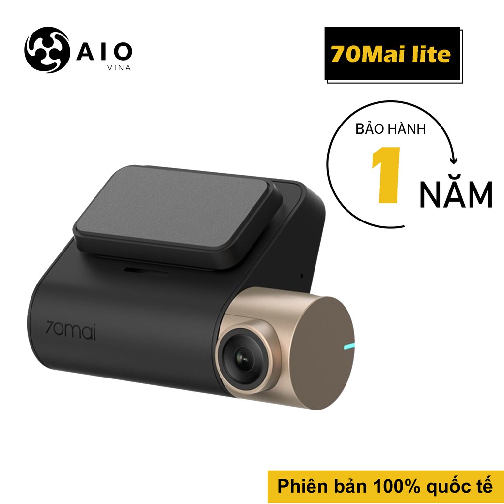 70Mai Lite - Wifi, GPS | Bản quốc tế - Camera hành trình ô tô Xiaomi