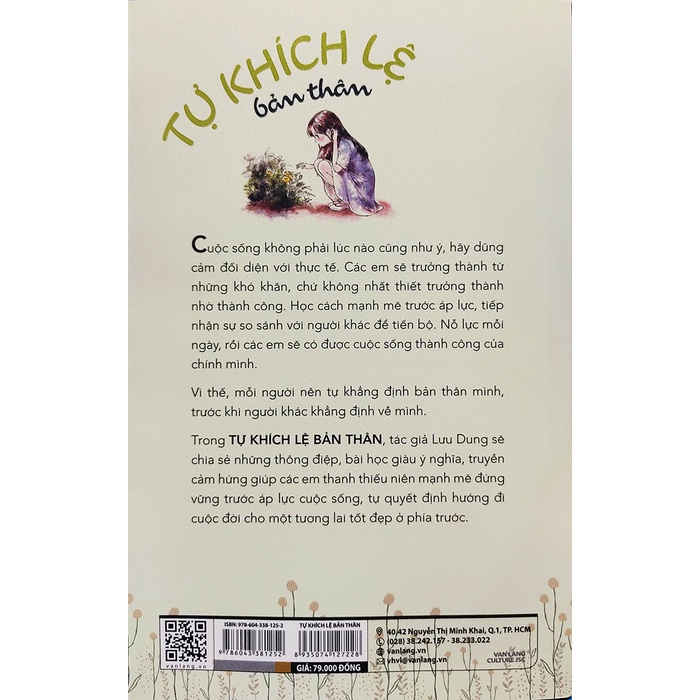Sách - Tự khích lệ bản thân - Tác giả Lưu Dung