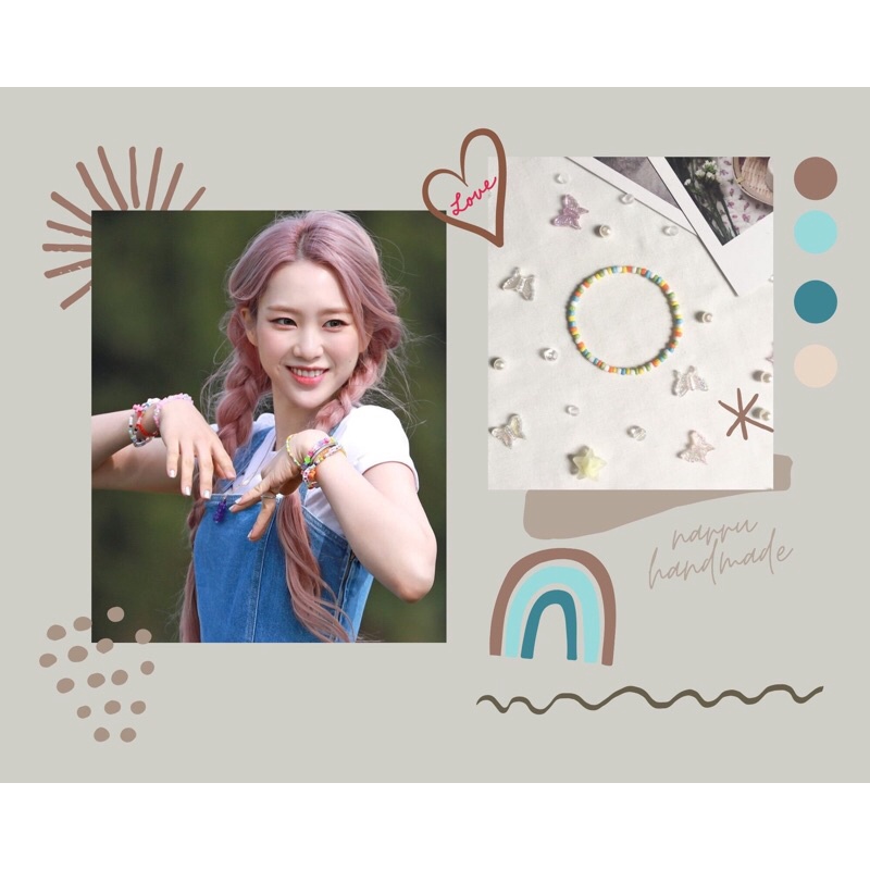 Vòng tay handmade JIHO OH MY GIRL💕