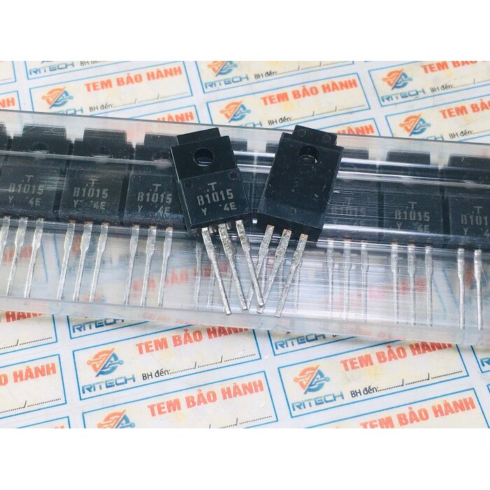 Combo 3 chiếc B1015, 2SB1015 Transistor PNP 60V/3A TO-220F