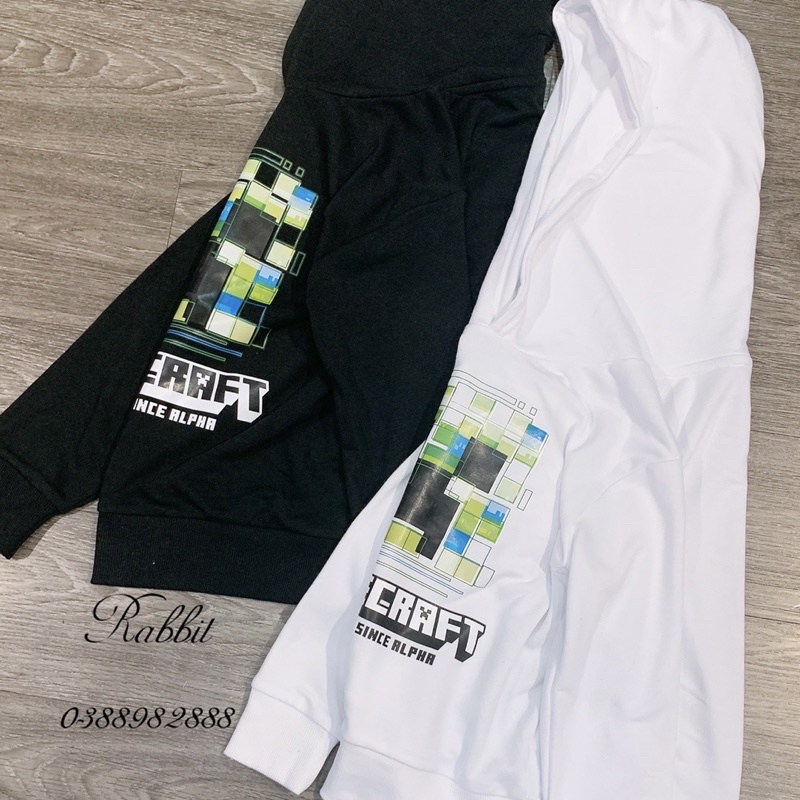 Áo hoodie Minecraft