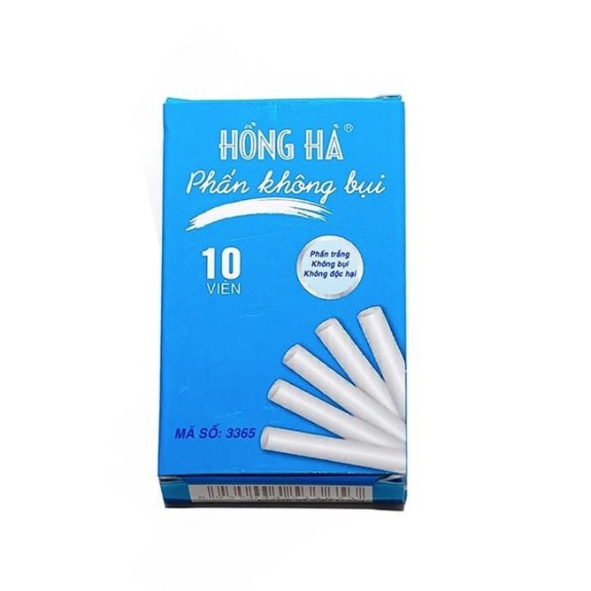 Phấn không bụi viết bảng đen/bảng gỗ Hồng Hà (3365)