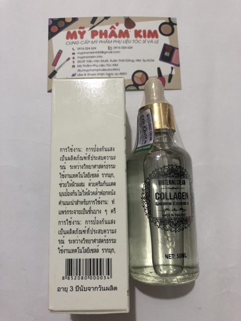 Lột da sinh học thay da sinh học collagen Golden Essence 50ml