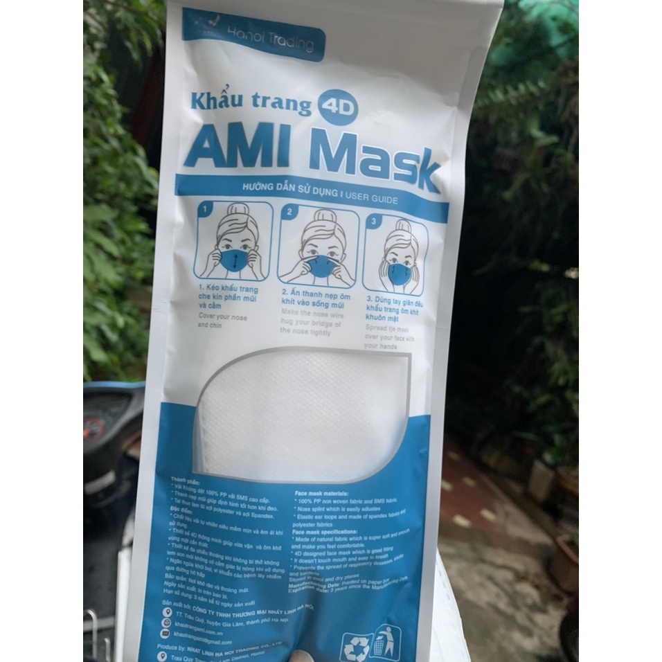 [Mã COSDAY giảm 8% đơn 150K] Khẩu Trang Kf94 4D Mark Ami Túi 5 -10Chiếc Kháng Khuẩn - Hàn Quốc | BigBuy360 - bigbuy360.vn