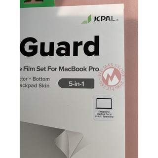 Dán Trọn bộ Hiệu JCPAL 5 in 1 cho MacBook Pro 16 inch A2141 - Năm: 2019