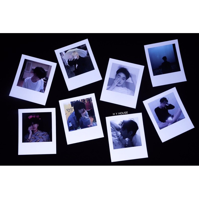 In POLAROID 2k/1 hình ép nhựa plastic