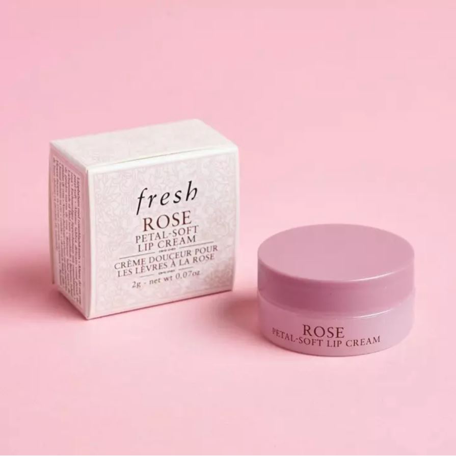 Fresh - Son dưỡng môi hoa hồng dạng hủ Rose Petal-Soft Lip Cream 2g
