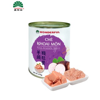 Chè khoai môn Wonderful lon 900g