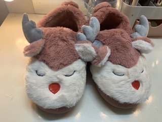 Dép bông Tuần Lộc Cute