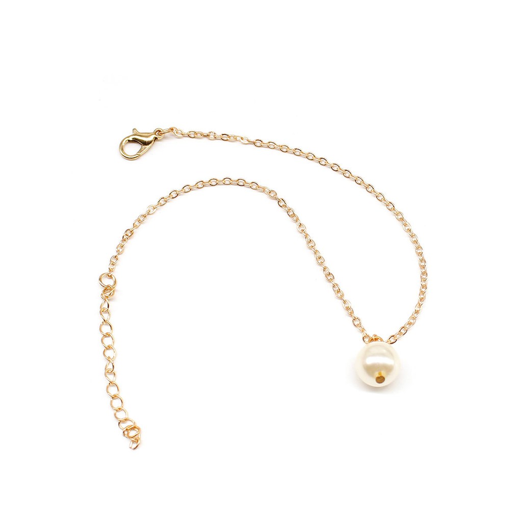 Lắc Chân Nữ Đính Ngọc Trai Thời Trang | BigBuy360 - bigbuy360.vn