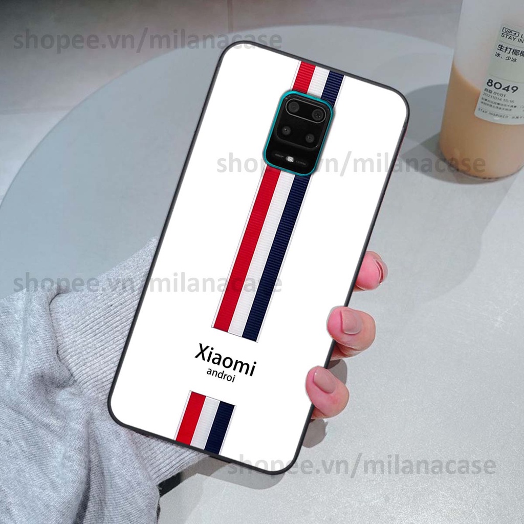 Ốp Xiaomi Redmi Note 9 / Note9s / Note 9 Pro in giả da phong cách thể thao, cá tính, thời trang