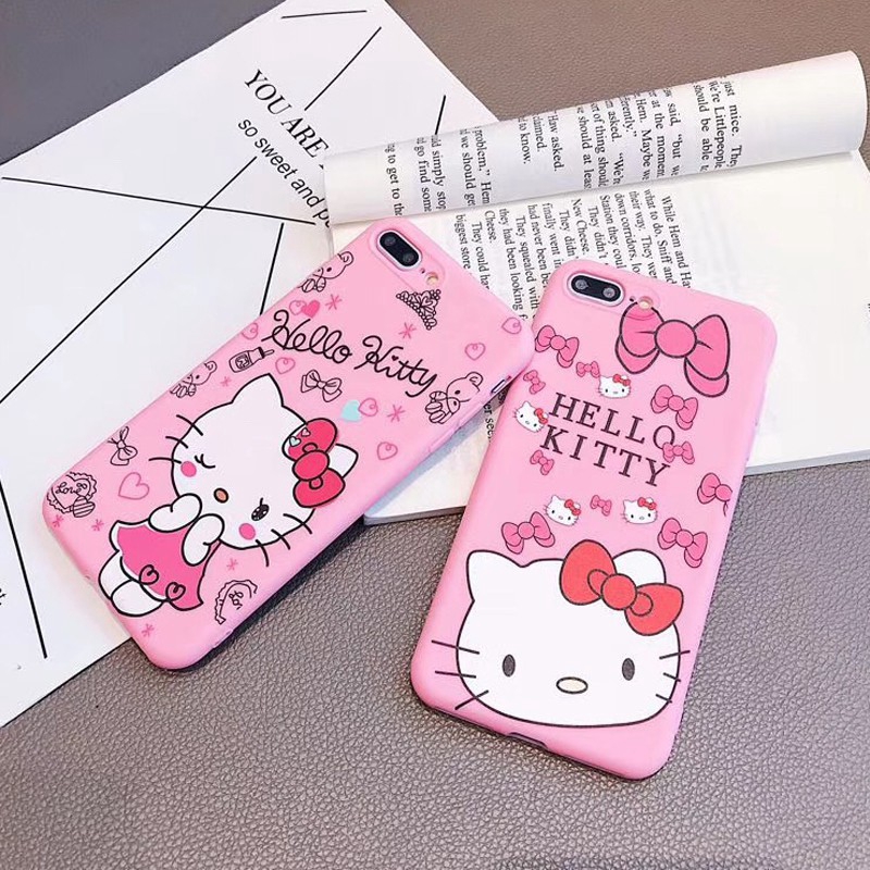 Samsung Galaxy A6 A6+ 2018 A8 A8+ 2018 A7 2018 A9 A5 2018 A5 A7 2017 A520 A720 Hello Kitty Soft Case