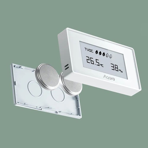 Cảm biến Aqara TVOC Air Quality Monitor - Đo chất lượng không khí, Nhiệt độ và Độ ẩm, Cảnh báo ôi nhiễm, BH 12 tháng