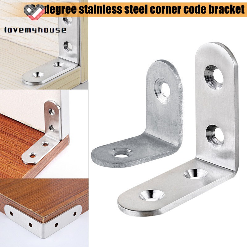 Giá Đỡ Góc Chữ L Chất Liệu Thép Không Gỉ Tiện Dụng