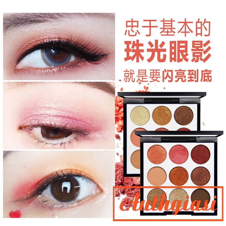 Bảng phấn mắt Novo Smooth Secret 9 ô tròn màu cực xinh | BigBuy360 - bigbuy360.vn