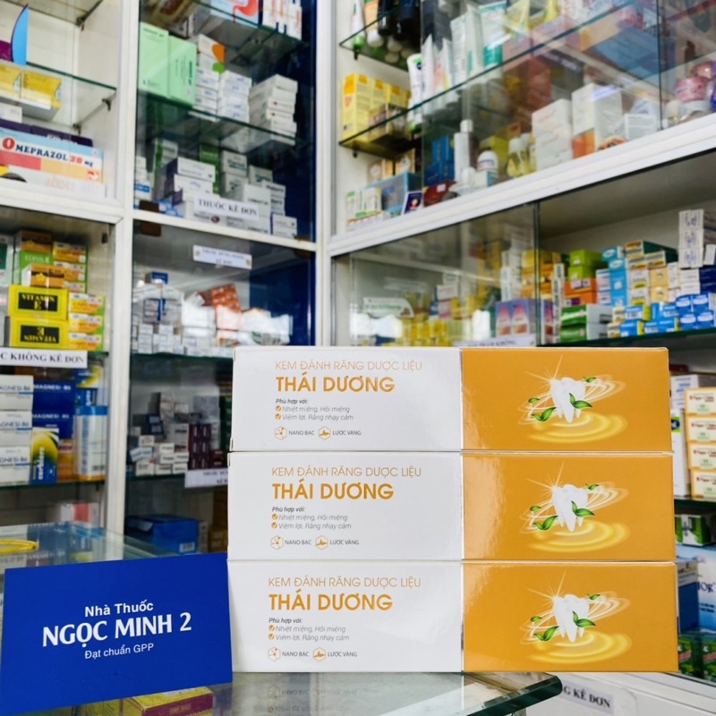 ✅ [Chính Hãng] Kem Đánh Răng Dược Liệu THÁI DƯƠNG , Phù hợp với Nhiệt Miệng, Hôi miệng, Viêm lợi, Răng nhạy cảm