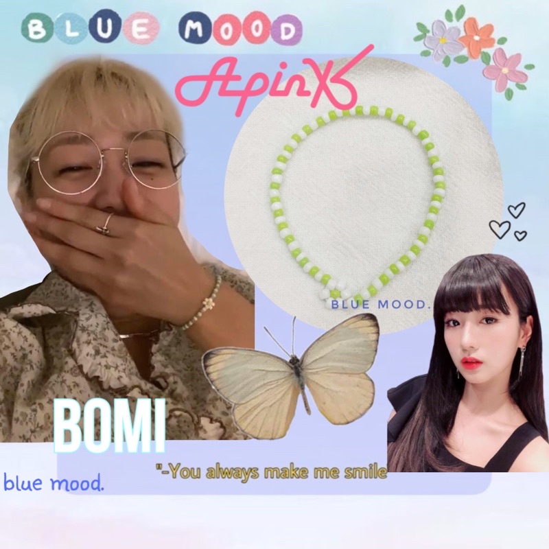 Vòng tay handmade hạt cườm Inspired Bomi Apink