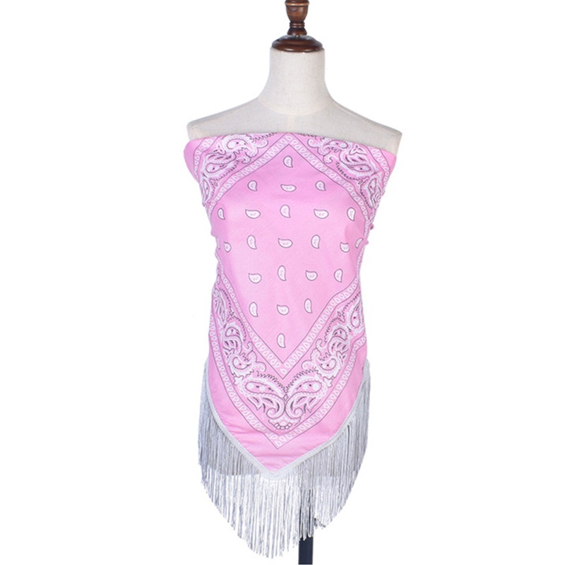 Khăn Bandana Tua Rua Thời Trang ONERI Cowgirl Bachelorette Bandanas Cowgirl