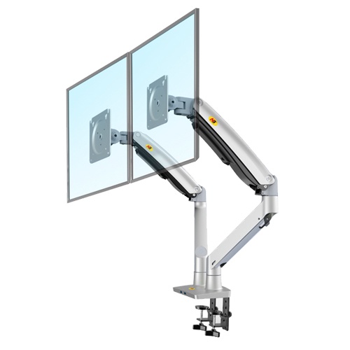 Giá Treo Hai Màn Hình Máy Tính North Bayou F195A Lắp Cho Màn Hình Từ 22 inch - 32 inch Hàng Nhập Khẩu Màu Trắng | BigBuy360 - bigbuy360.vn