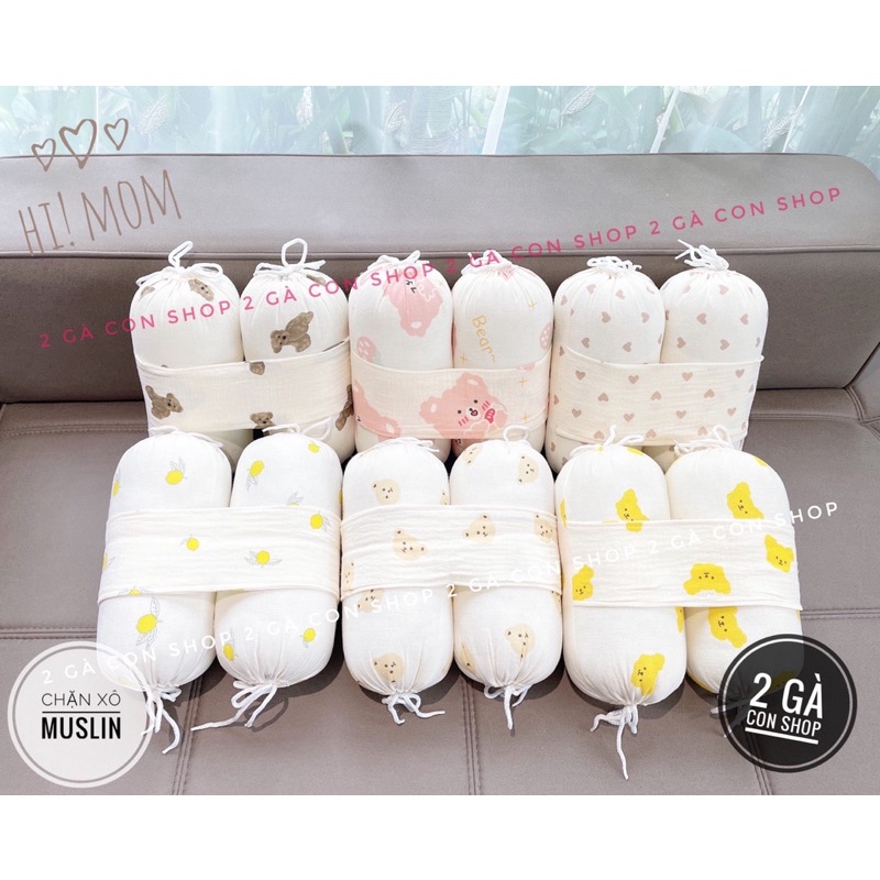 Bộ chặn xô smulin - Chẹn 2 bên chống giật mình cho bé